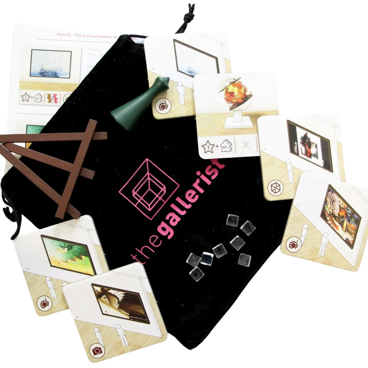 The Gallerist - Stretch Goals Pack 1 and 2
