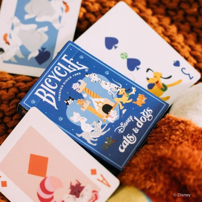 Mazzo di carte Bicycle Disney Cats and Dogs Playing Cards
