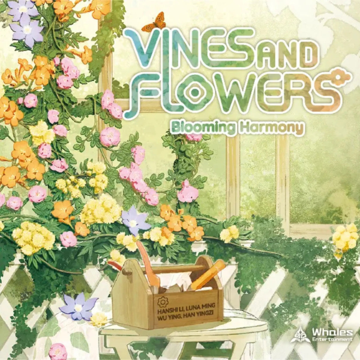 Vines and Flowers - Blooming Harmony