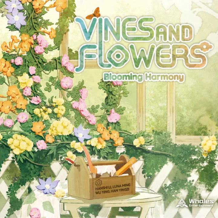 Vines and Flowers - Blooming Harmony