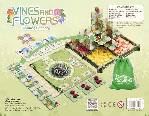 Vines and Flowers - Blooming Harmony
