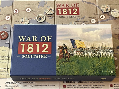 War of 1812 - Solitaire Travel Game 