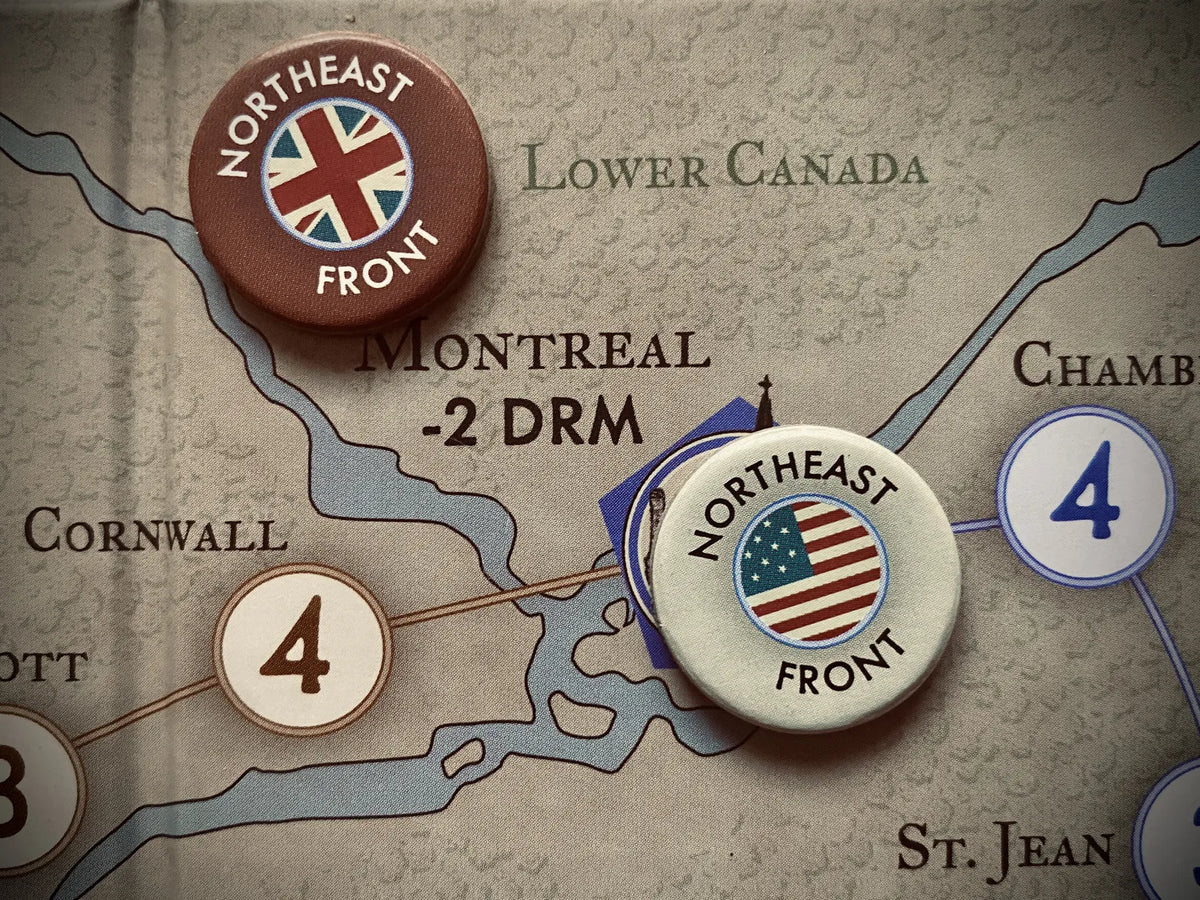 War of 1812 - Solitaire Travel Game 