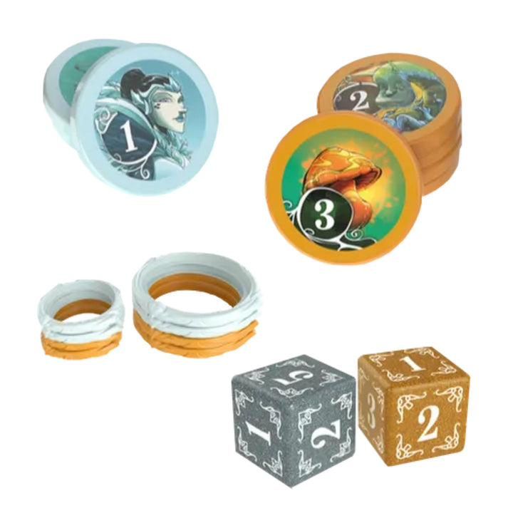 Wonderland's War: Caterpillar & White Queen Expansion Deluxe Upgrades