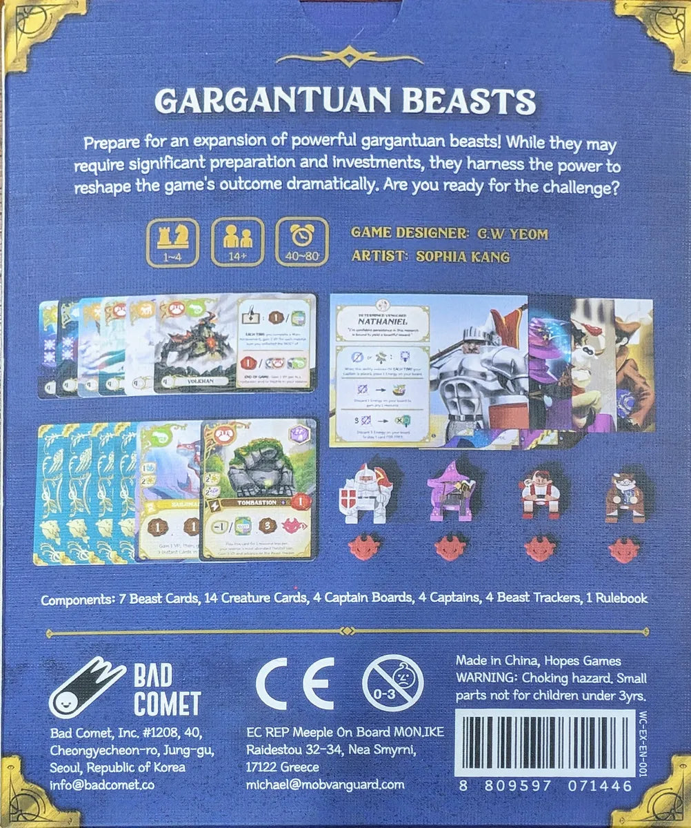 Wondrous Creatures - Gargantuan Beasts 