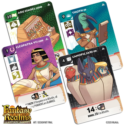 Fantasy Realms: Egyptian Legends