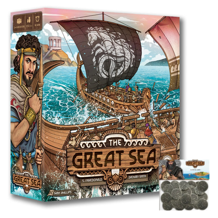 The Great Sea con Monete in Metallo