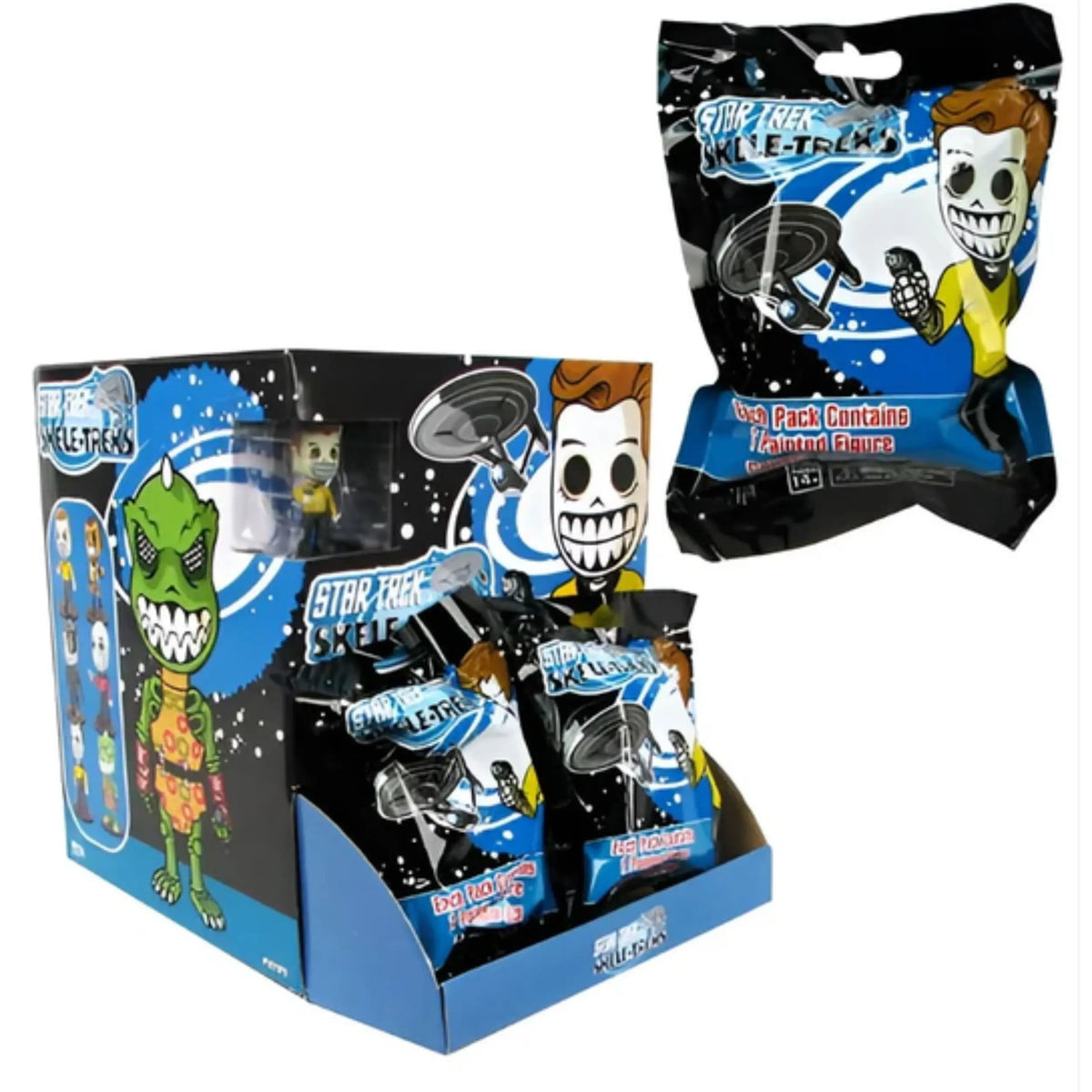 Star Trek Skele-Treks Collectible Figure Series One Gravity Feed - 1 Bustina