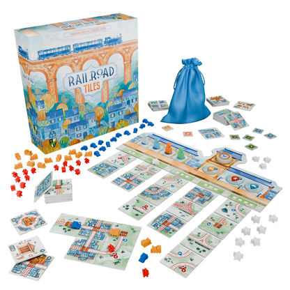 Railroad Tiles Bundle - Base Con 8 Espansioni