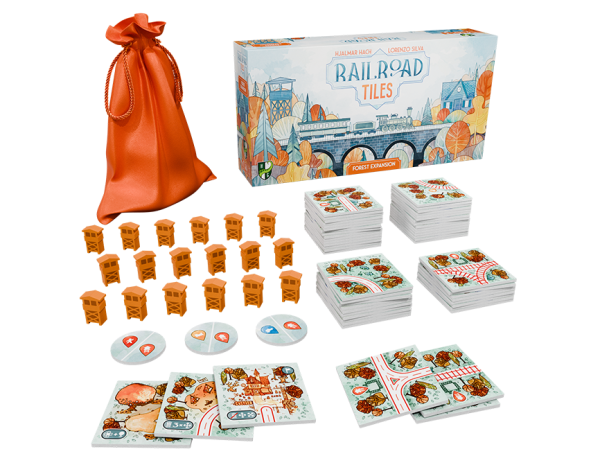 Railroad Tiles Bundle - Base Con 8 Espansioni