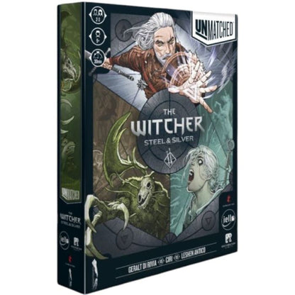 Unmatched - The Witcher Realms Fall + Steel and Silver + Miniatura | Con Carte Foil