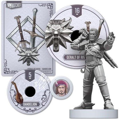 Unmatched - The Witcher - Steel and Silver